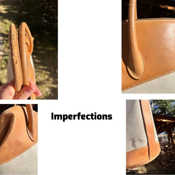 Vintage Gucci Canvas & Vachetta Leather Beach Bag - Picture 16 of 16